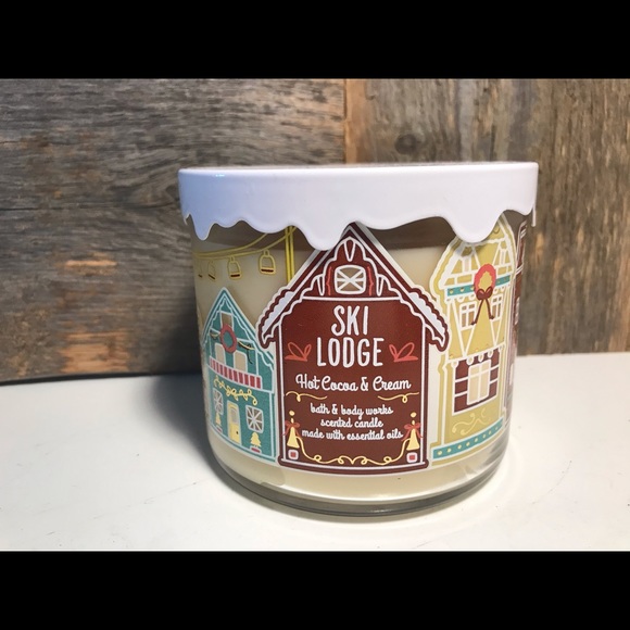 Bed Bath & Beyond Other - Bath & Body Works Ski Lodge Three Wick Jar Candle